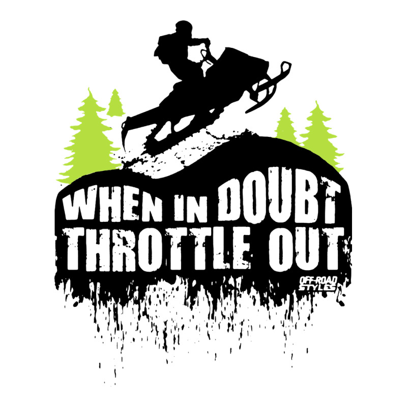 Snowmobile Throttle Premium Sweatshirt by artisFamous | Teevron