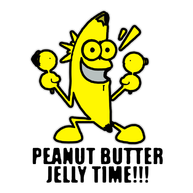 Peanut Butter Jelly Time Banana Premium Sweatshirt by artisFamous | Teevron