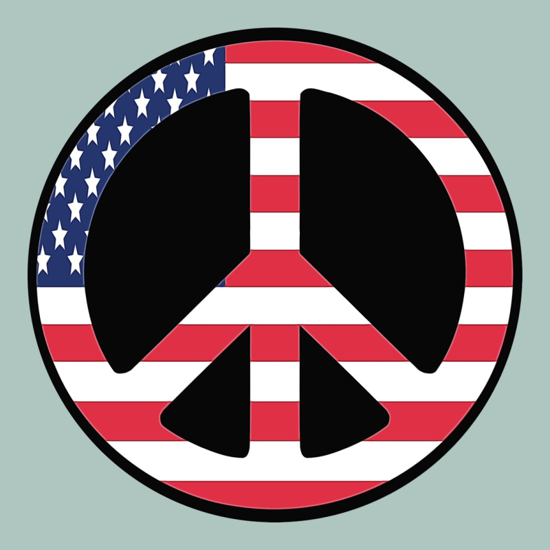 United States Peace Symbol Premium Sweatshirt by artisFamous | Teevron