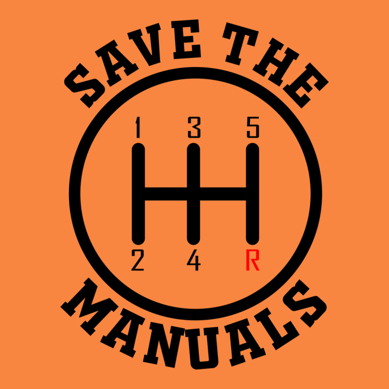 Save The Manuals (black) Premium Sweatshirt by artisFamous | Teevron