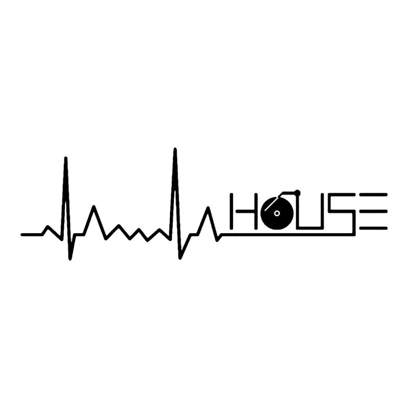 House Music Heartbeat Premium Sweatshirt by artisFamous | Teevron