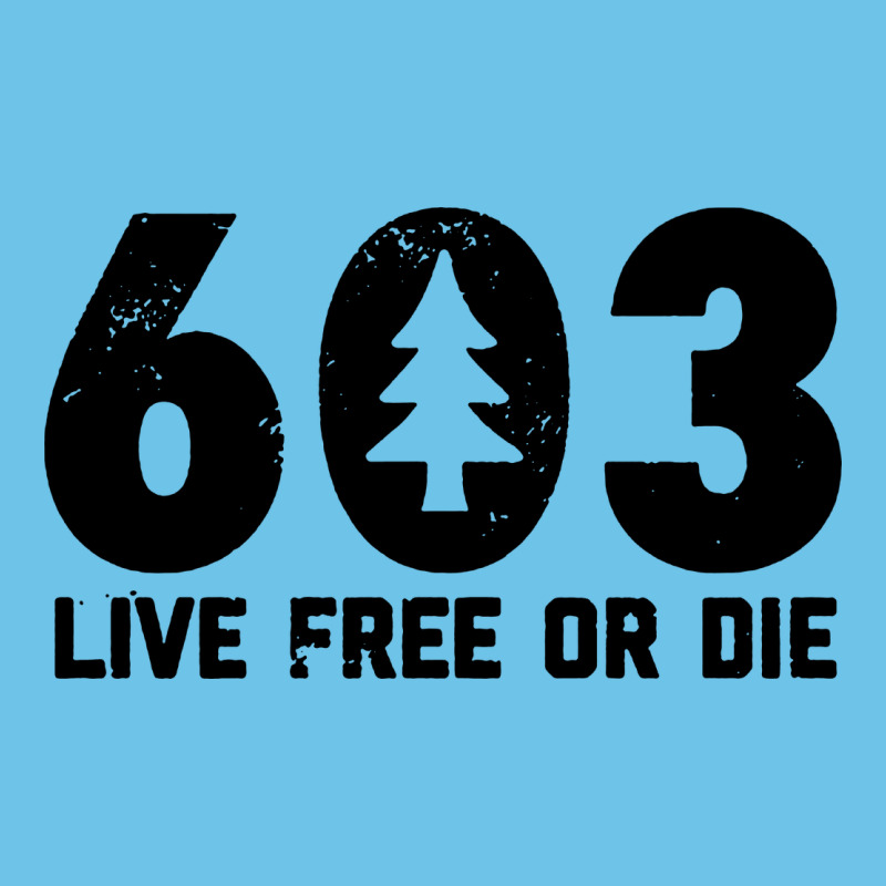 Live Free Or Die 603 Tree Premium Sweatshirt by artisFamous | Teevron