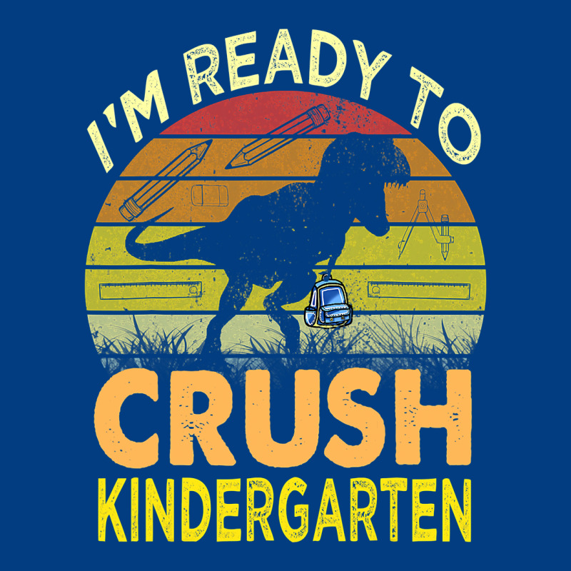 I'm Ready To Crush Kindergarten Dinosaur Back To School Kids T Shirt Premium Sweatshirt by artisFamous | Teevron