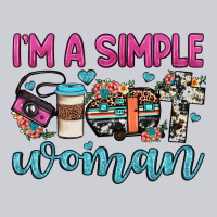 I'm A Simple Woman Heavyweight Sweatshirt | Teevron