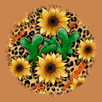 Leopard Cactus Sunflower Heavyweight Hoodie | Teevron