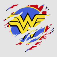 Tear Off Wonder Woman Shield Premium Sweatshirt | Teevron
