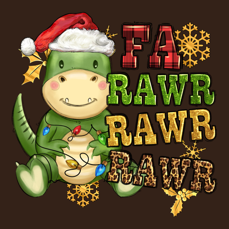 Watercolor T Rex Fa Rawr Rawr Rawr Christmas Heavy Core Tee by CowGirlArtShop | Teevron