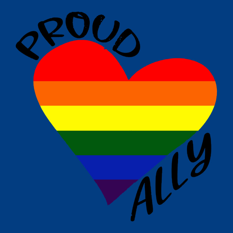 Proud Ally Lgbt Heart Gay Pride Month Premium Sweatshirt by artisFamous | Teevron