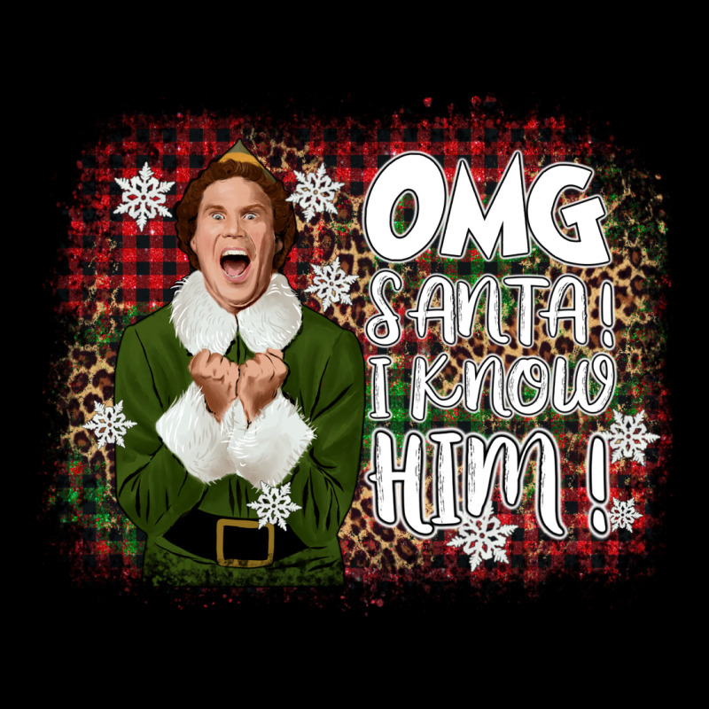 The Elf Omg Santa Heavy Core Tee by CowGirlArtShop | Teevron