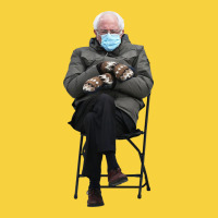 Bernie Sitting In The Cold With Mittens Meme Premium Sweatshirt | Teevron