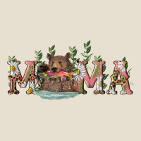 Mama With Bear And Daisy Urban Heavy Tee | Teevron