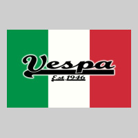 Vespa Motorcycle Premium Sweatshirt | Teevron