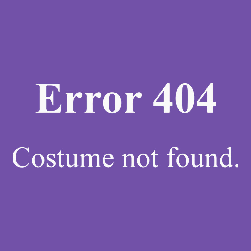 404 Costume Not Found In White Version Premium Sweatshirt by artisFamous | Teevron