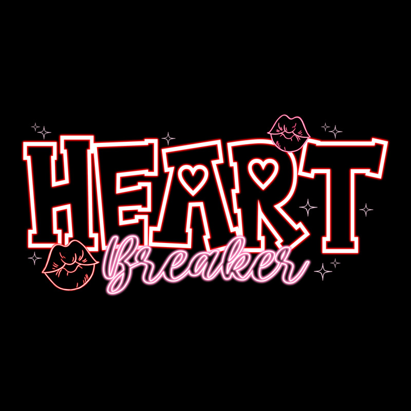 Heart Breaker Valentine Long Sleeve Tee by CowhideDigitalArt | Teevron