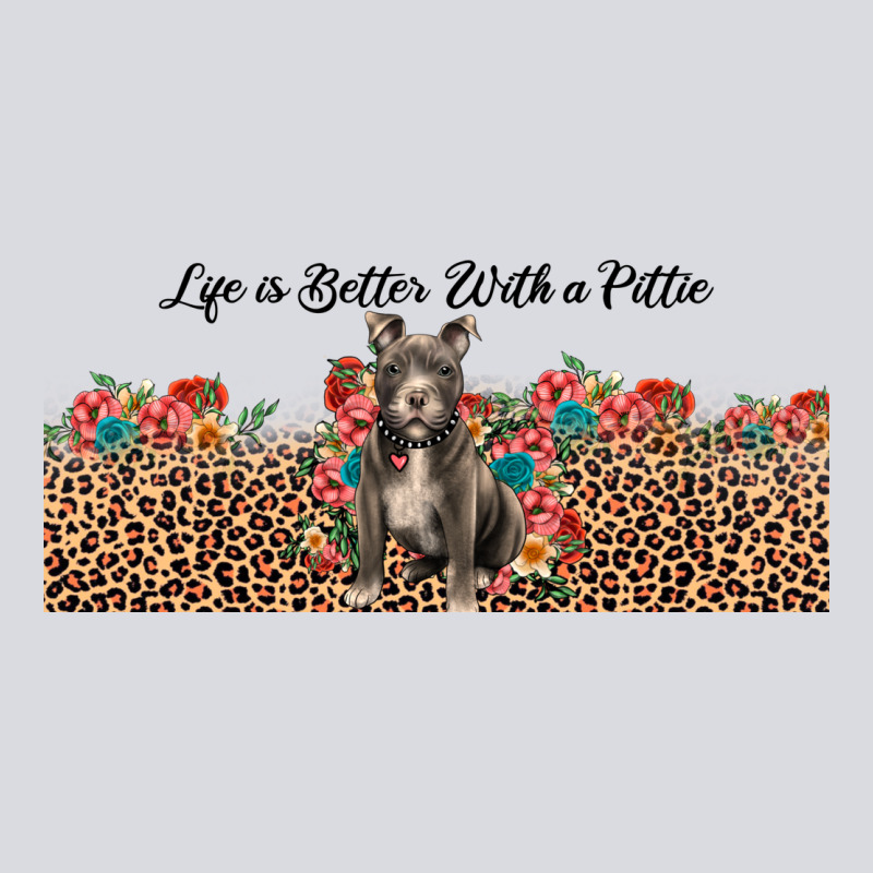 Life Is Better With A Pittie Zipper Hoodie by JahusDesignShop | Teevron