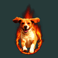 Dog In Fire Premium Sweatshirt | Teevron