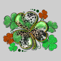 St. Patrick's Day Shamrock Leopard And Cowhide Premium Tee | Teevron