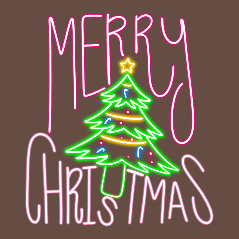 Merry Neon Christmas Long Sleeve Tee by CowhideDigitalArt | Teevron