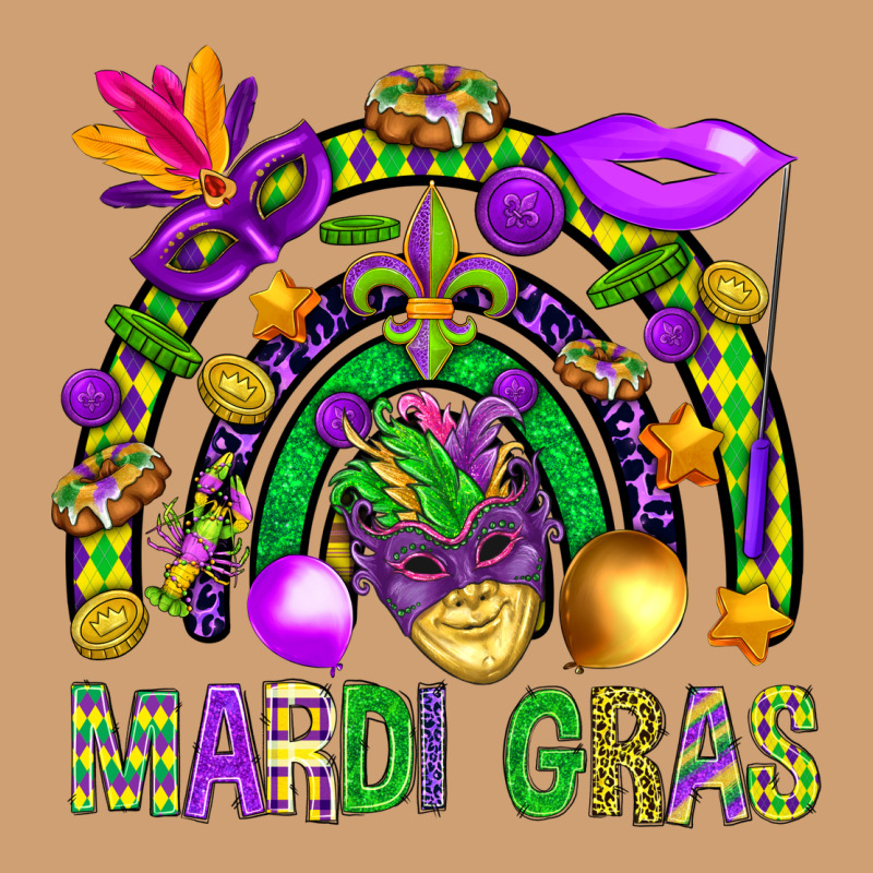 Mardi Gras Rainbow Vintage Tee by BundleAndBundleShop | Teevron