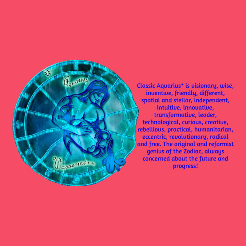 Aquarius Sign Zodiac Astrology Horoscope T-shirt Premium Sweatshirt by artisFamous | Teevron
