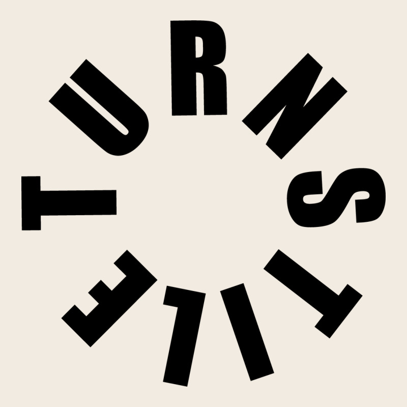Turnstile Black On White Premium Sweatshirt by artisFamous | Teevron