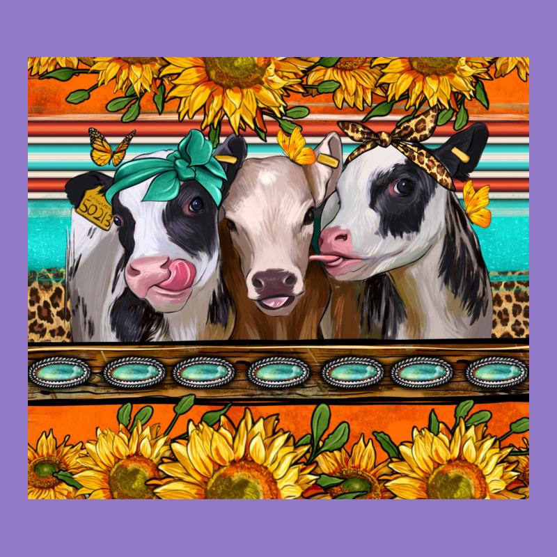 Heifers And Sunflowers Urban Hoodie by Jasminsmagicworld | Teevron