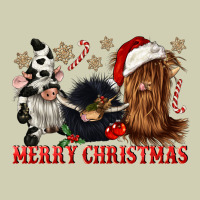 Merry Christmas Heifer Cow Gnomies Heavy Core Tee | Teevron