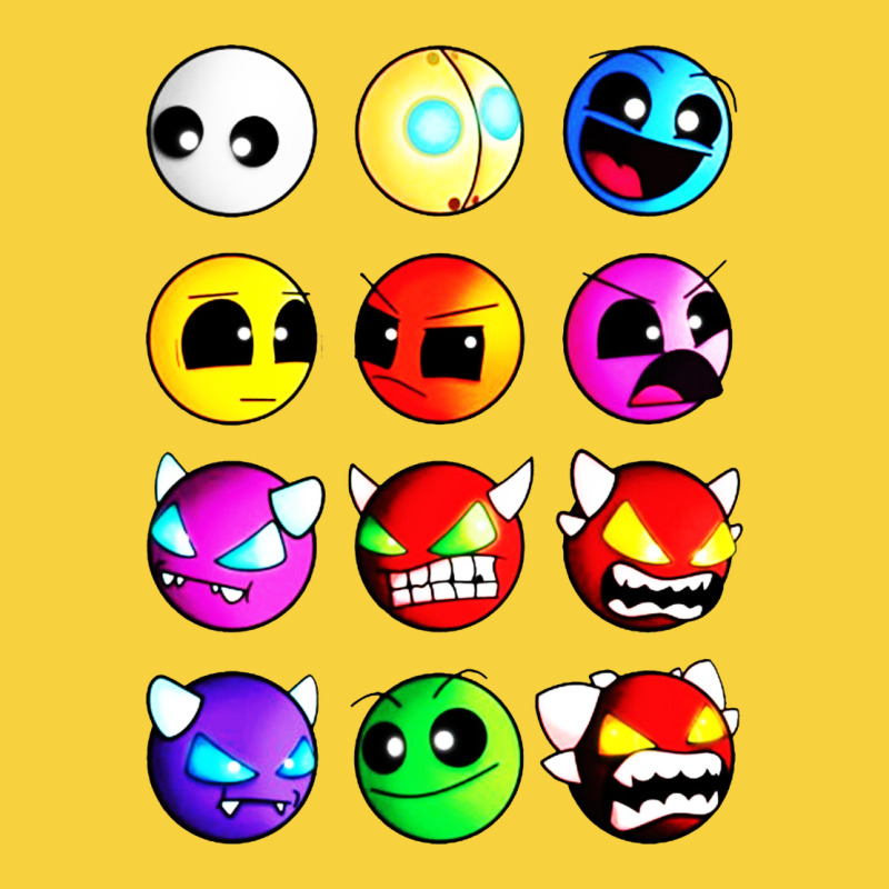 Geometry Dash Difficulty  Faces Premium Sweatshirt by artisFamous | Teevron