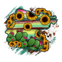 Guanajuato Sunflower Serape Map Premium Tee | Teevron