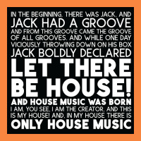 Let There Be House Music Premium Sweatshirt | Teevron