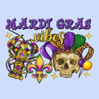 Mardi Gras Vibes Skull Urban Heavy Tee | Teevron