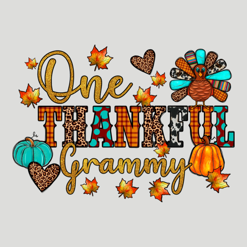 One Thankful Grammy Zipper Hoodie by JahusDesignShop | Teevron