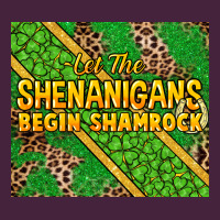 Let The Shenanigans Begin Shamrock Tumbler Premium Tee | Teevron