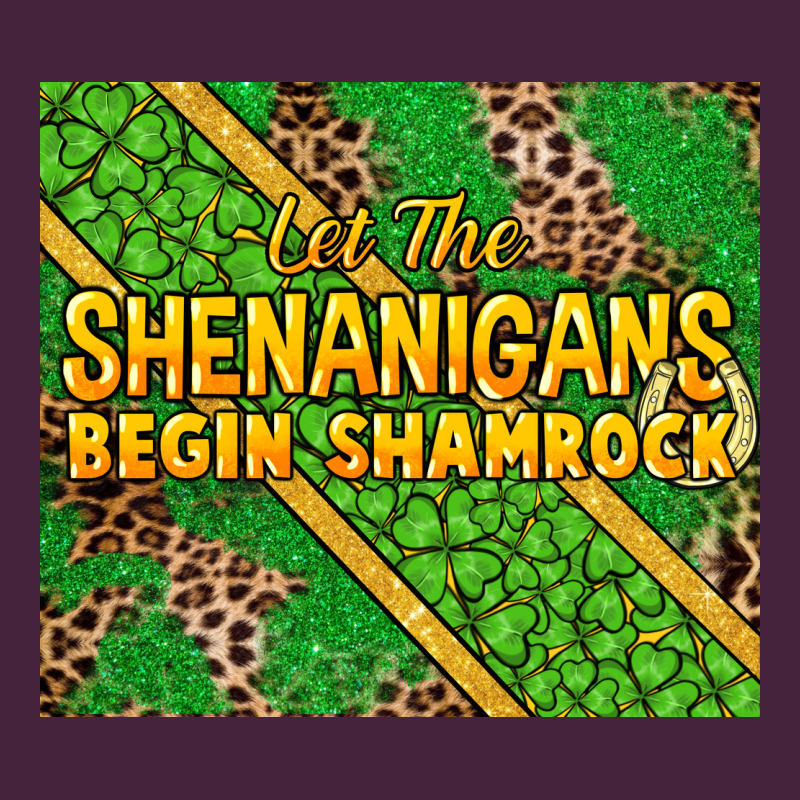 Let The Shenanigans Begin Shamrock Tumbler Premium Tee by HowdyJamesFarm | Teevron