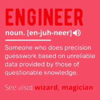 Engineer Definition Premium Sweatshirt | Teevron