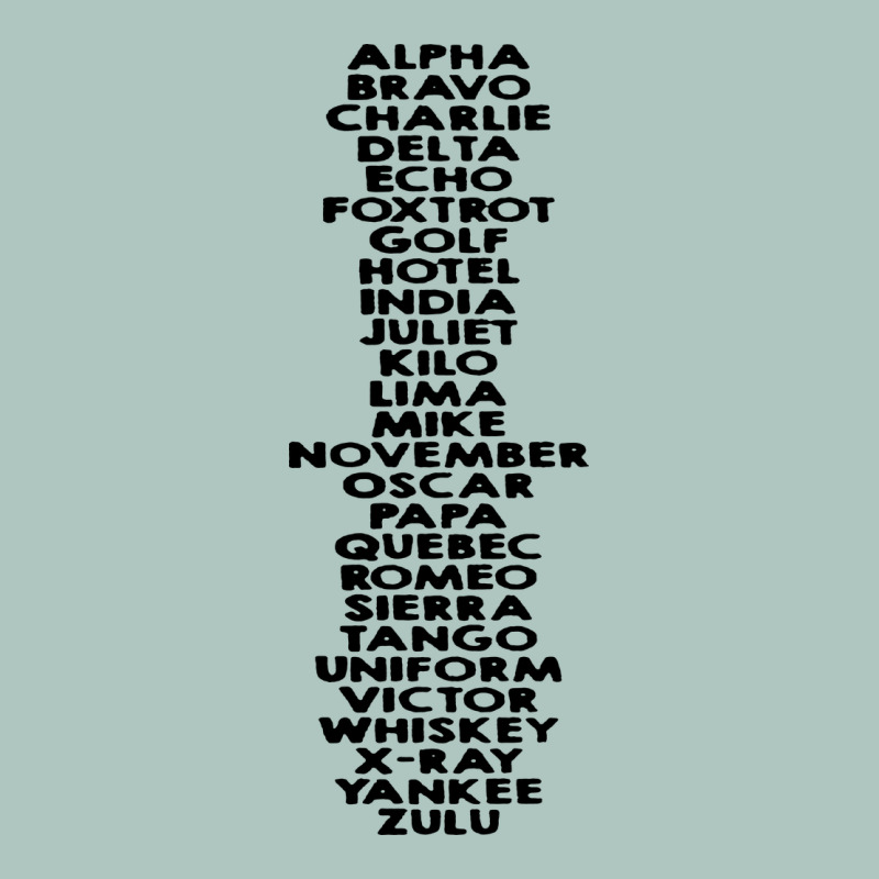 Phonetic Alphabet Premium Sweatshirt by artisFamous | Teevron