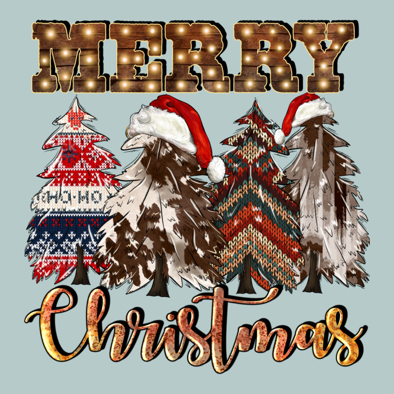 Merry Christmas Trees Heavy Core Tee by CowGirlArtShop | Teevron