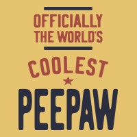 Officially The World's Coolest Peepaw | Mens Gift Premium Sweatshirt | Teevron
