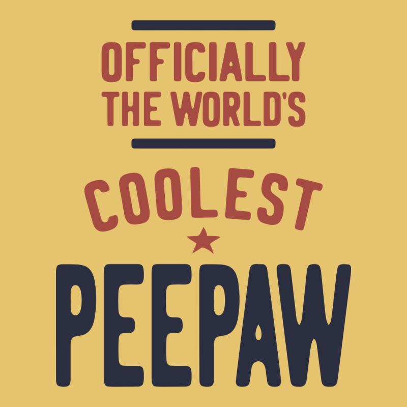 Officially The World's Coolest Peepaw | Mens Gift Premium Sweatshirt by artisFamous | Teevron