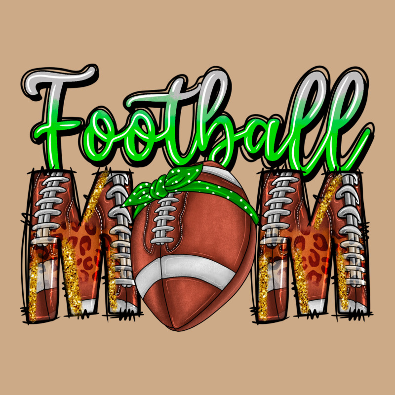 Football Mom Vintage Hoodie by CowhideDigitalArt | Teevron