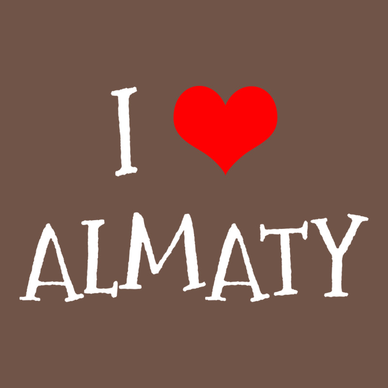 I Love Almaty City Premium Sweatshirt by artisFamous | Teevron