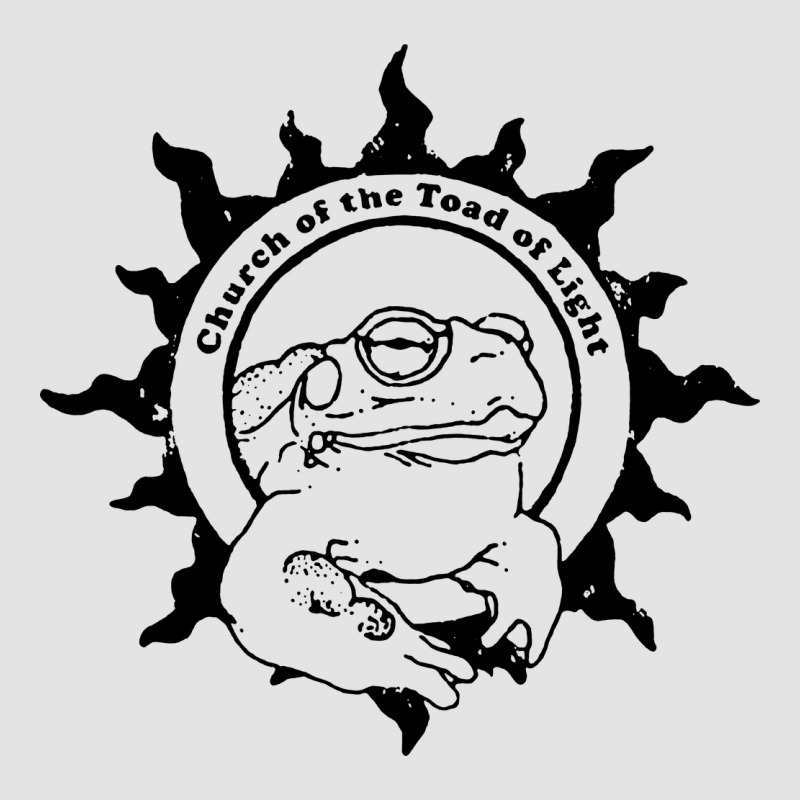 Church Of The Toad Of Light Psychedelic Frog Premium Sweatshirt by artisFamous | Teevron