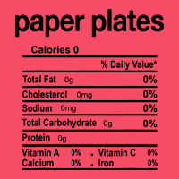 Paper Plates Nutrition Facts Funny Thanksgiving Christmas Premium Sweatshirt | Teevron