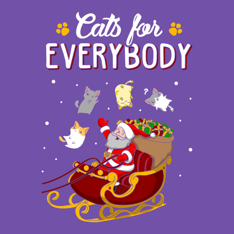 Cats For Everybody Cat Christmas Ugly Christmas Sweatshirt Premium Sweatshirt by artisFamous | Teevron