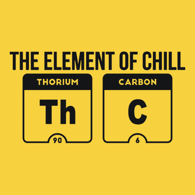 Mens The Element Of Chill Thc Marijuana Joke Black Premium Sweatshirt by artisFamous | Teevron
