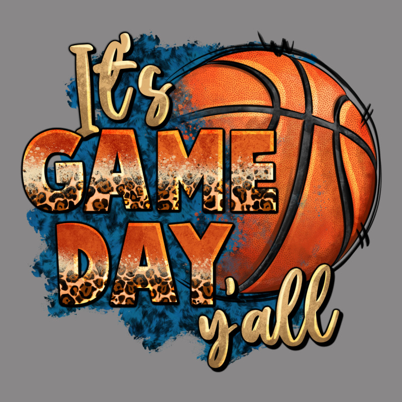 It's Game Day Y'all Basketball Vintage Tee by FaDigitalArtStudio | Teevron