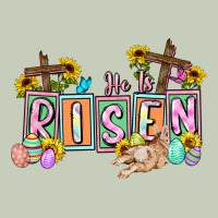 He Is Risen Easter  Easter Day Classic Tee | Teevron