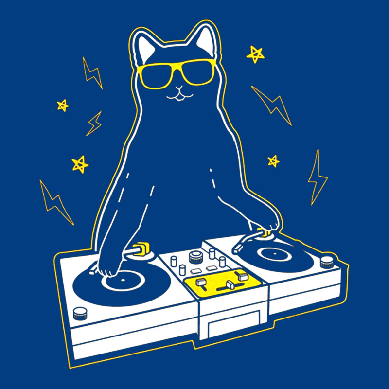 Cat Dj Premium Sweatshirt by artisFamous | Teevron