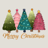 Merry Christmas Trees Heavy Core Tee | Teevron