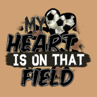 My Heart Is On That Field Soccer Vintage Tee | Teevron